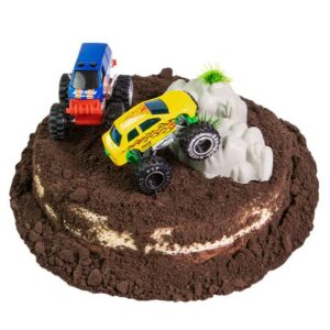 Rockin' Race Cars ice cream cake from Cold Rock
