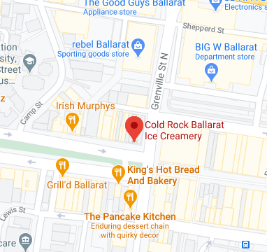 Cold Rock Ice Creamery Ballarat 1
