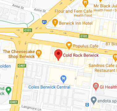 Cold Rock Ice Creamery Berwick 1