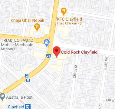 Cold Rock Ice Creamery Clayfield 1