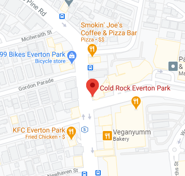 Cold Rock Ice Creamery Everton Park 1