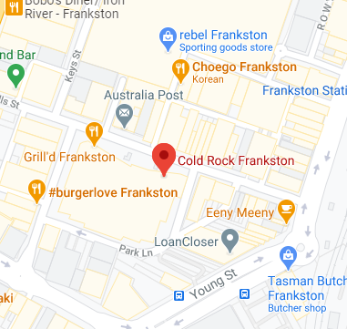 Cold Rock Ice Creamery Frankston 1