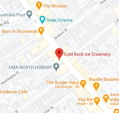 Cold Rock Ice Creamery Hobart 1