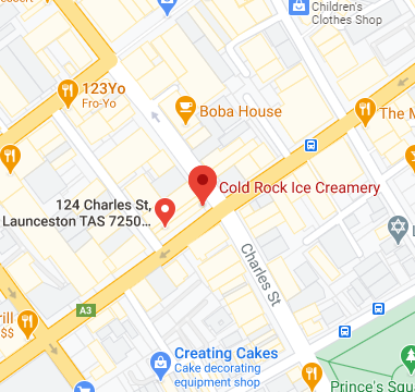 Cold Rock Ice Creamery Launceston