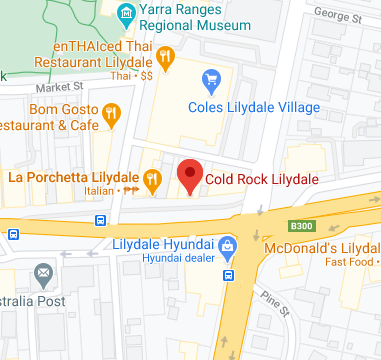 Cold Rock Ice Creamery Lilydale 2