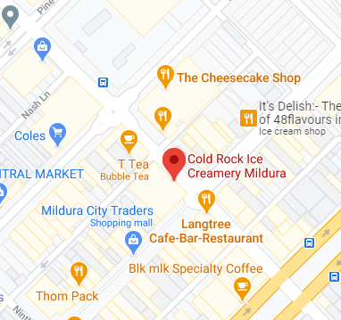 Cold Rock Ice Creamery Mildura 1