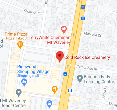 Cold Rock Ice Creamery Mt Waverley 1