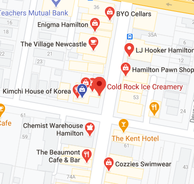 Cold Rock Ice Creamery Newcastle 2