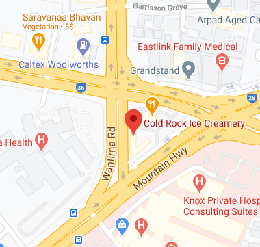 Cold Rock Ice Creamery Wantirna 1